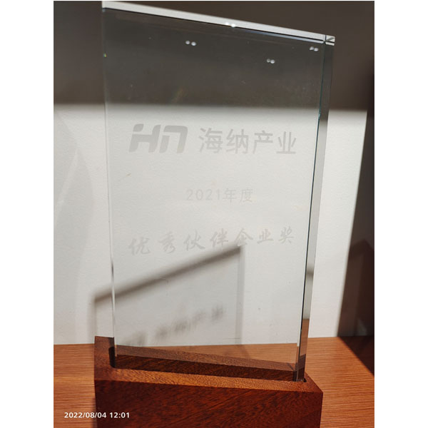 優(yōu)秀伙伴企業(yè)獎狀